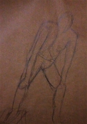 Male figure sketches ( 5 min)