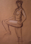 Female figure sketches