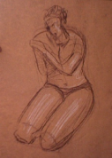 Female figure sketches