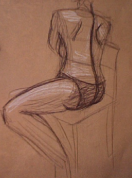 Female figure sketches