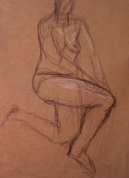 Female figure sketches