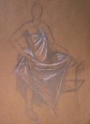 Female figure sketch