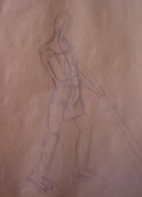 Male figure sketches ( 5 min)